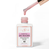 Cre8tion Gel Collection - Overlay/ Brush on Builder 0.5oz 43 Mauve Cashmere Wrap