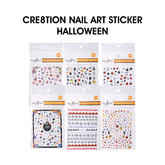 Cre8tion Nail Art Stickers - Halloween (14 Styles)