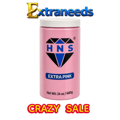 HNS EXTRA PINK NAIL POWDER 24 OZ