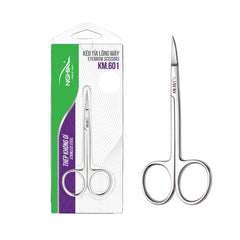 NGHIA Curve Eyebrow Scissors - KM-601 (Stainless Steel)