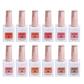 Cre8tion Hema Free Semi-Sheer Collection 0.5oz - Coral Series