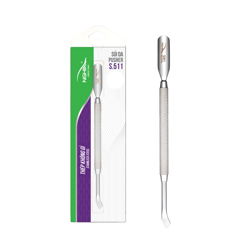 NGHIA Cuticle Pusher - S-511 (Stainless Steel)