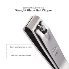 Straight Blade Large Nail Clipper - B-901 (Stainless Steel)
