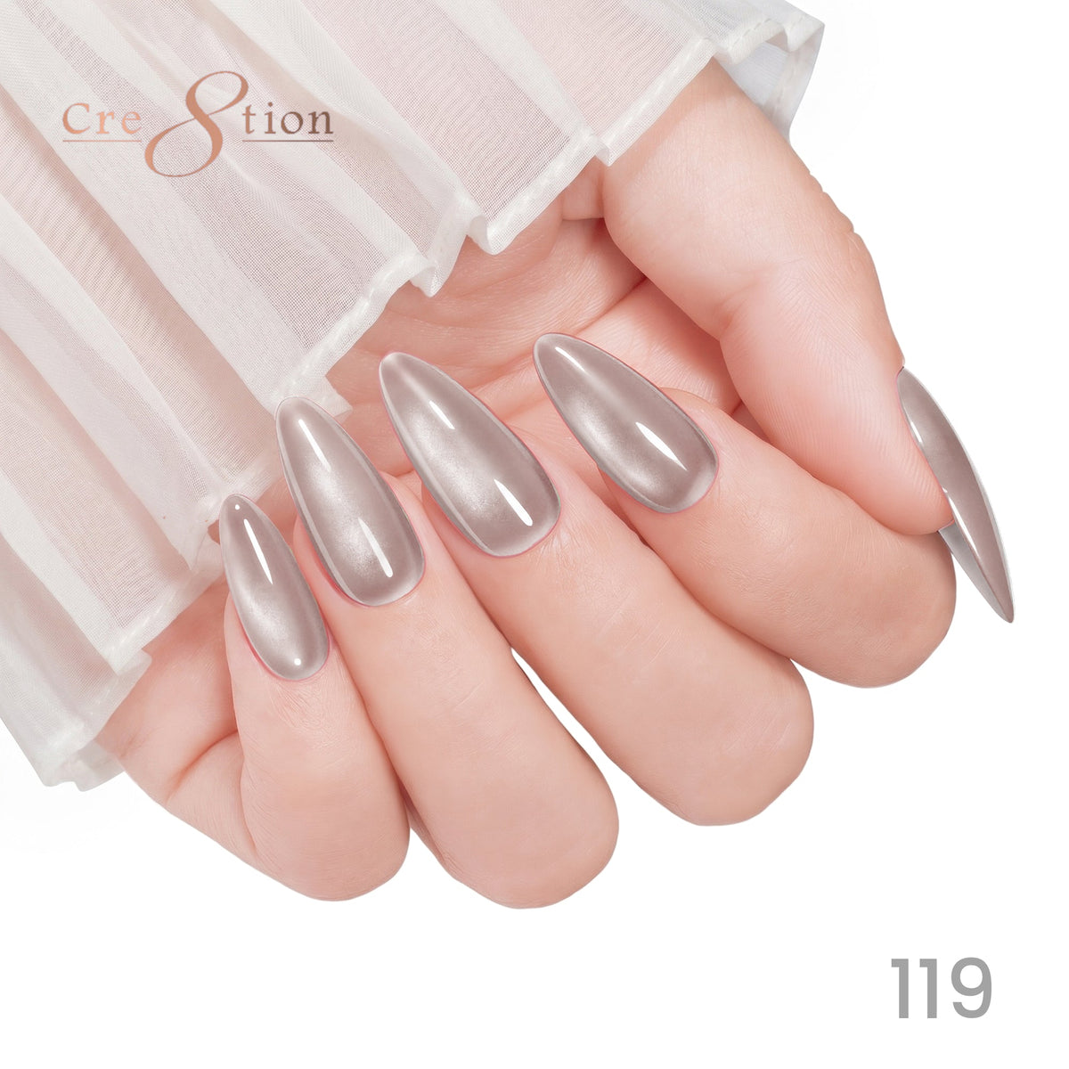 Cre8tion Cat Eye Soak Off Gel 0.5oz 119