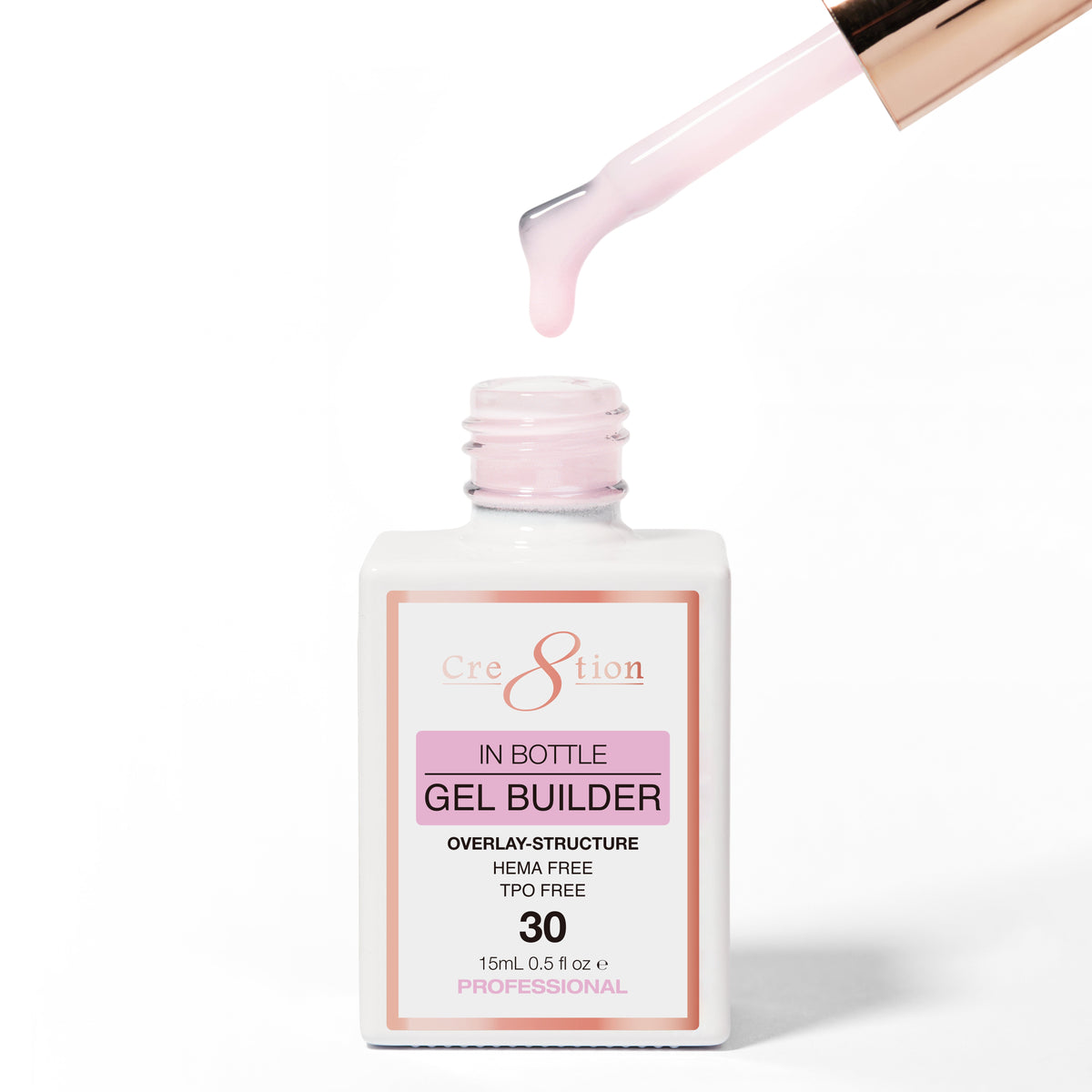 Cre8tion Gel Collection - Overlay/ Brush on Builder 0.5oz 30 Always Daydreaming