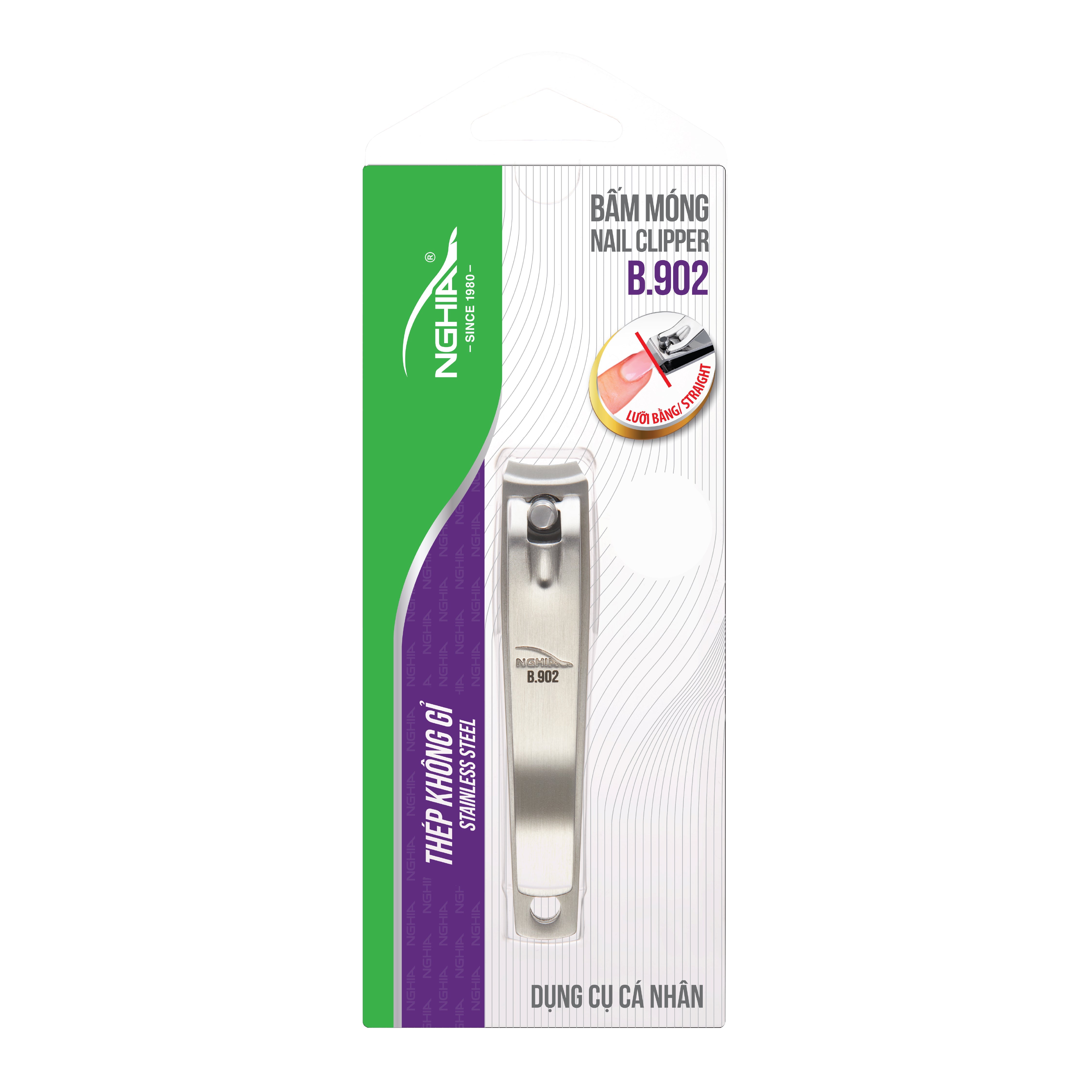 NGHIA EXPORT Profession Nail Nipper - NL-202 (Medical Grade Stainless Steel)