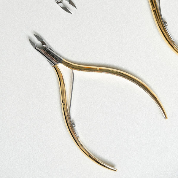 NGHIA GOLD Premium Cuticle Nipper - D-05V (Stainless Steel)