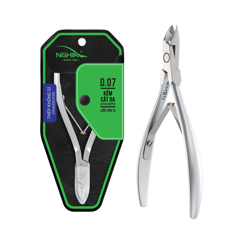 NGHIA Colorful Slanted Tips Tweezers - N-425 (Stainless Steel)