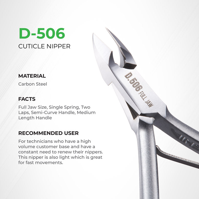 NGHIA Cuticle Nipper - D-506 (Hard Steel)