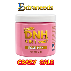 DNH NAIL POWDER 3 IN 1 ROSE PINK 12 0Z