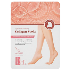 Red Hydration Boosting Collagen Socks