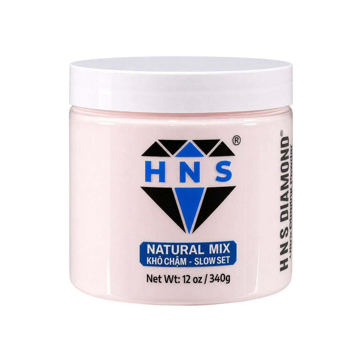 HNS DIAMOND NATURAL MIX KHO CHAM  NAIL POWDER 12 OZ