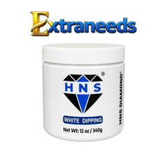 HNS WHITE DIPPING NAIL POWDER 12OZ