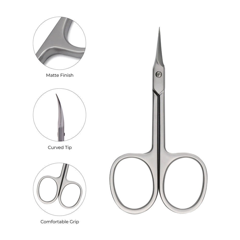 NGHIA EXPORT Cuticle Scissors - KD-712 (Stainless Steel)
