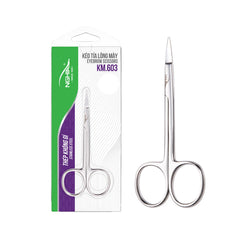 NGHIA Straight Eyebrow Scissors - KM-603 (Stainless Steel)