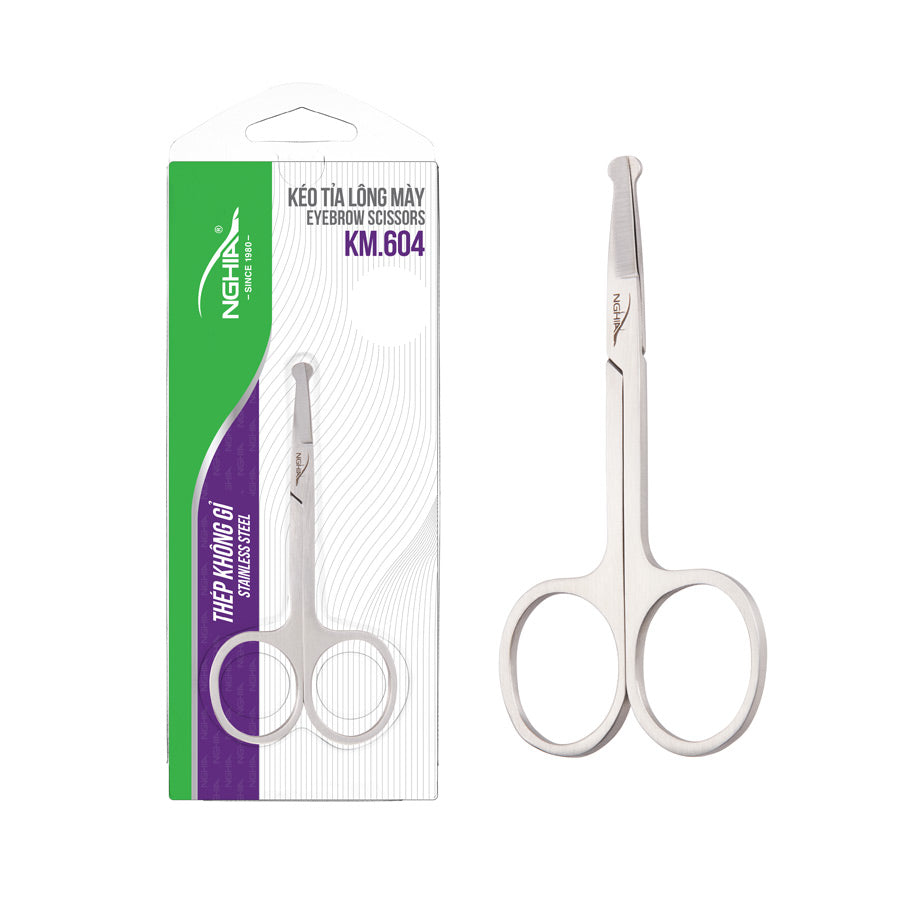 NGHIA Nose Scissors - KM-604 (Stainless Steel)
