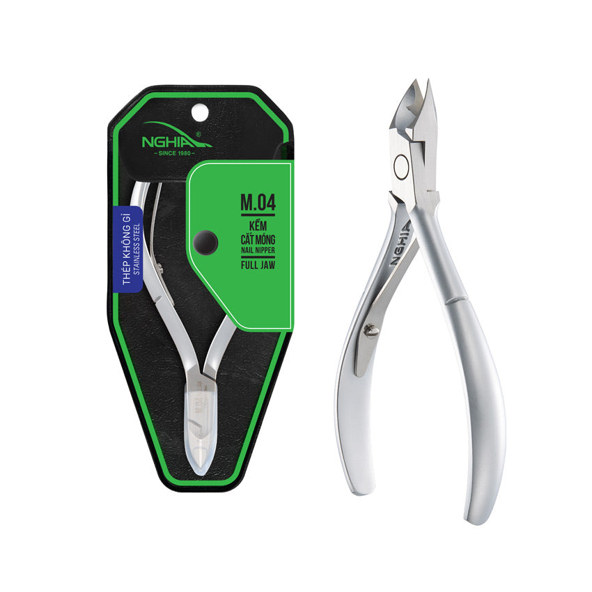 NGHIA Nail/Acrylic Nipper - M-04 (Stainless Steel)