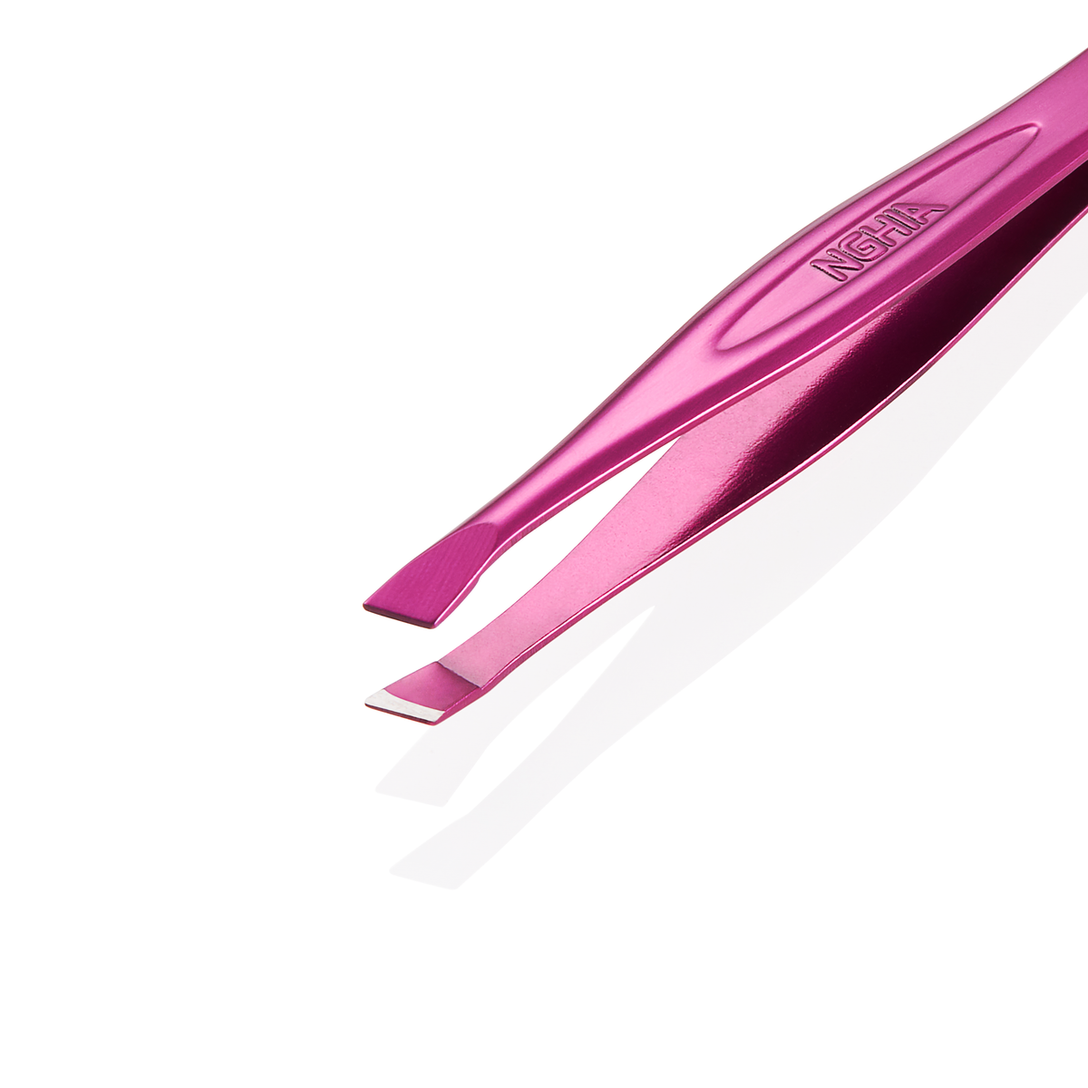 NGHIA Colorful Slanted Tips Tweezers - N-401 (Stainless Steel)