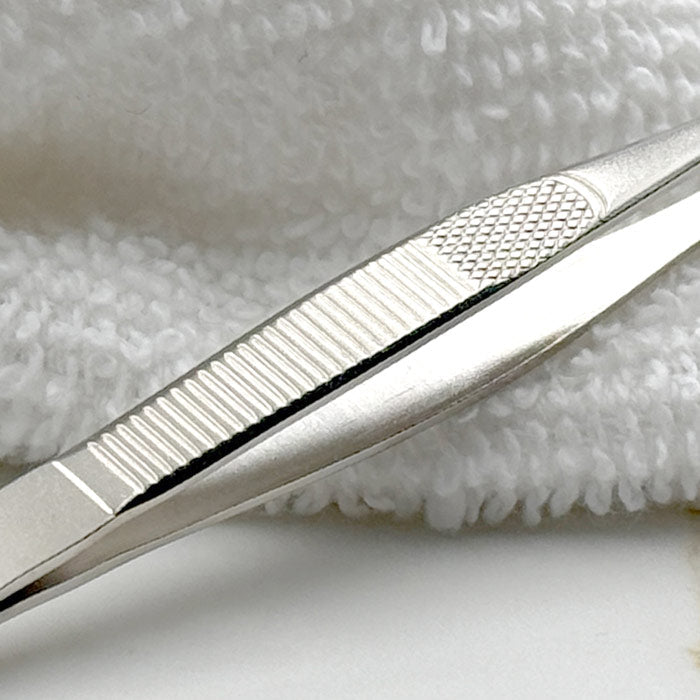 NGHIA Slanted Tweezer - N-409 (Stainless Steel)