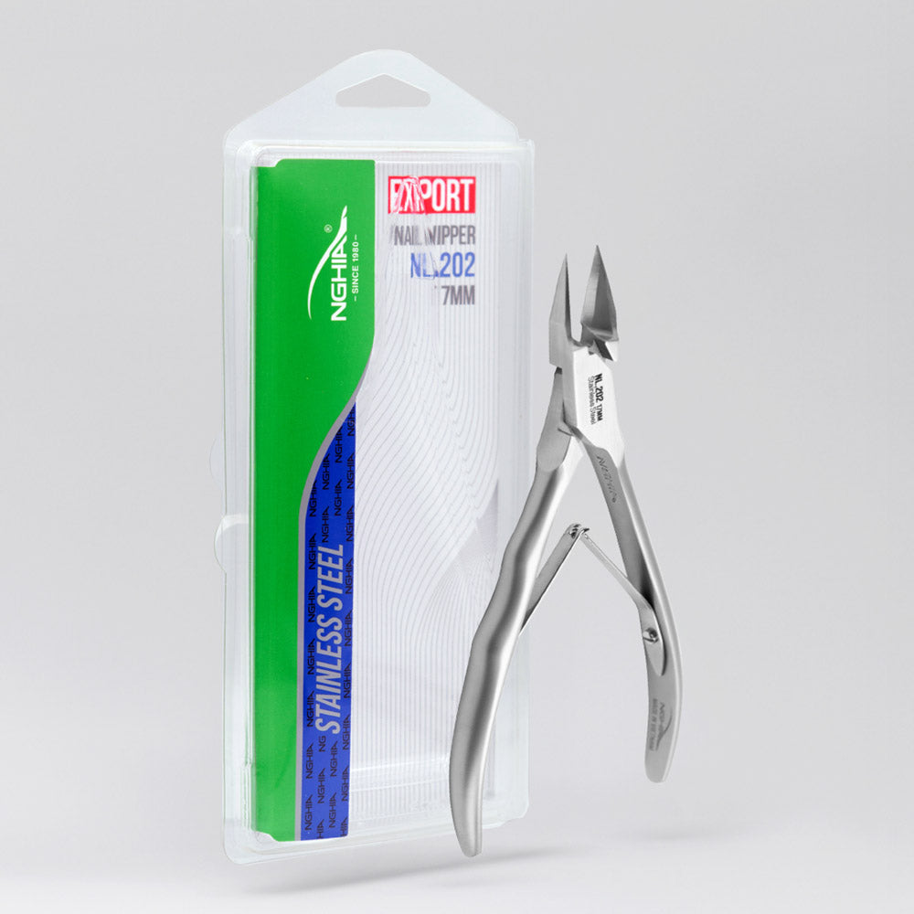 NGHIA EXPORT Profession Nail Nipper - NL-202 (Medical Grade Stainless Steel)
