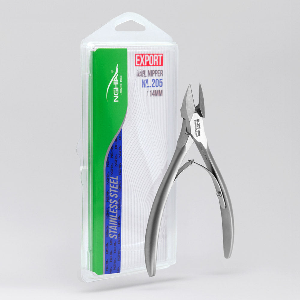 NGHIA EXPORT Profession Nail Nipper - NL-205 (Medical Grade Stainless Steel)