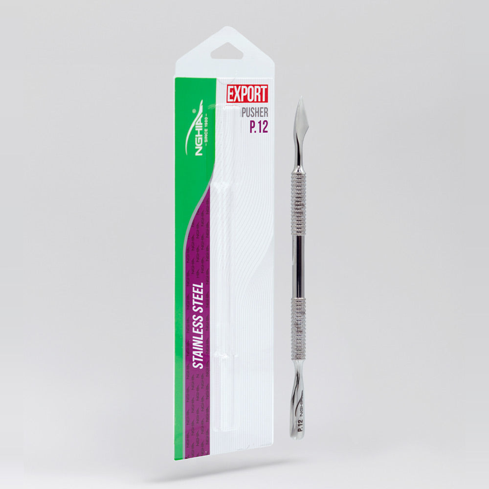 NGHIA EXPORT Cuticle Pusher - P-12 (Stainless Steel)