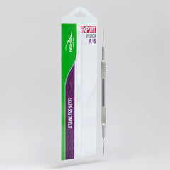 NGHIA EXPORT Cuticle Pusher - P-15 (Stainless Steel)