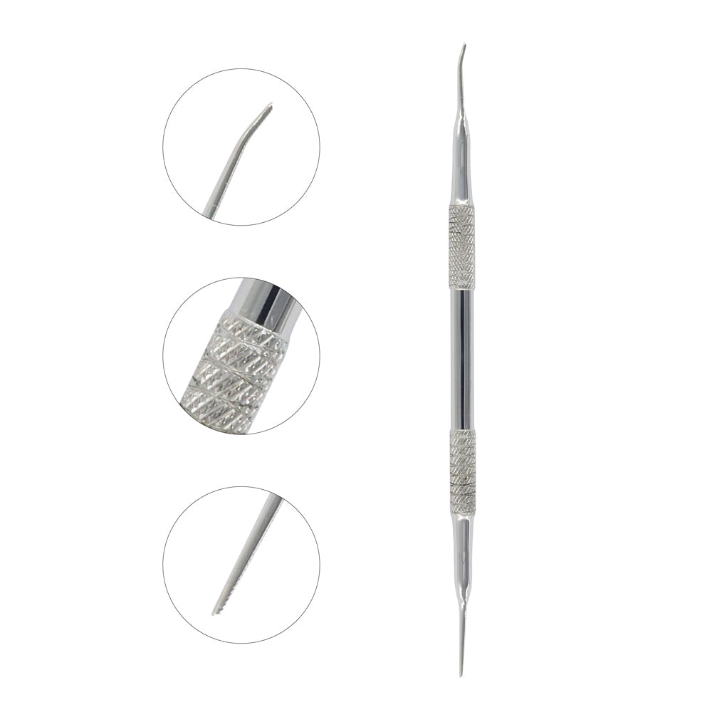 NGHIA EXPORT Cuticle Pusher - P-15 (Stainless Steel)