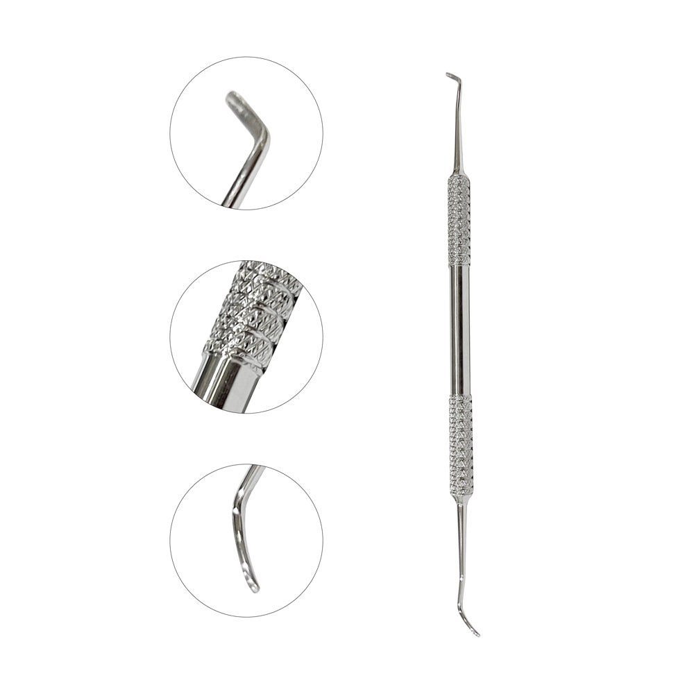 NGHIA EXPORT Cuticle Pusher - P-17 (Stainless Steel)