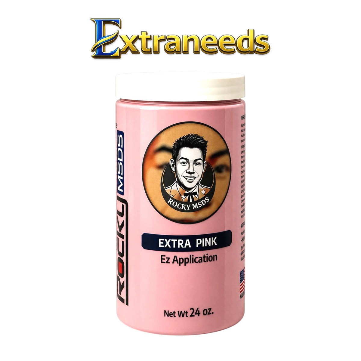 Rocky MSDS Extra Pink Nail Powder 24oz