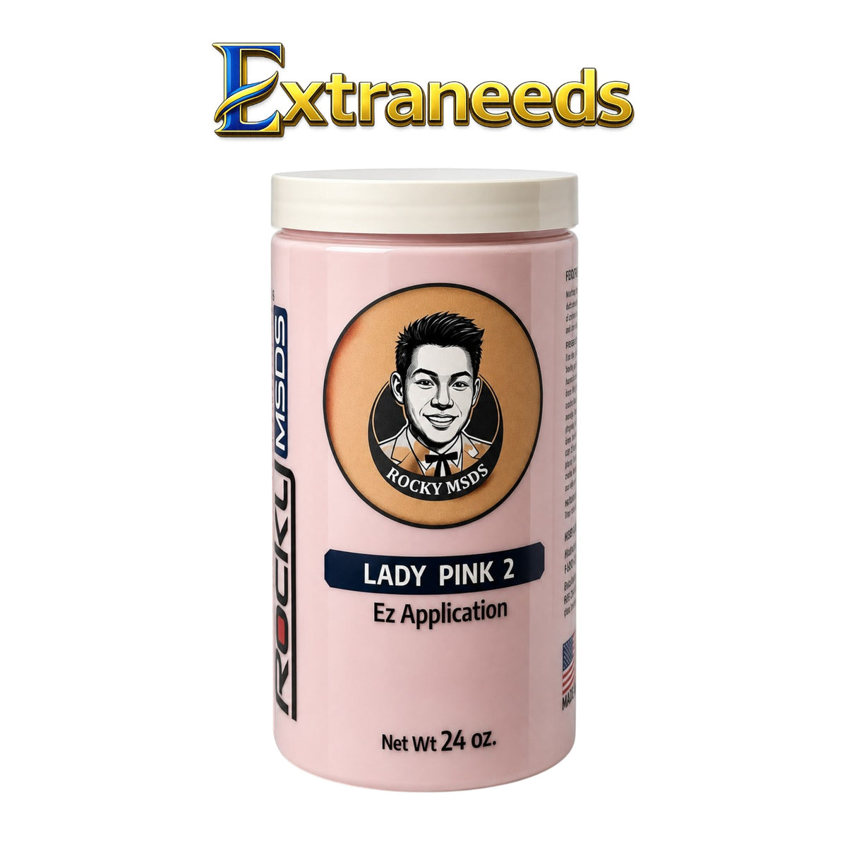 Rocky MSDS Lady Pink 2 Nail Powder 24oz