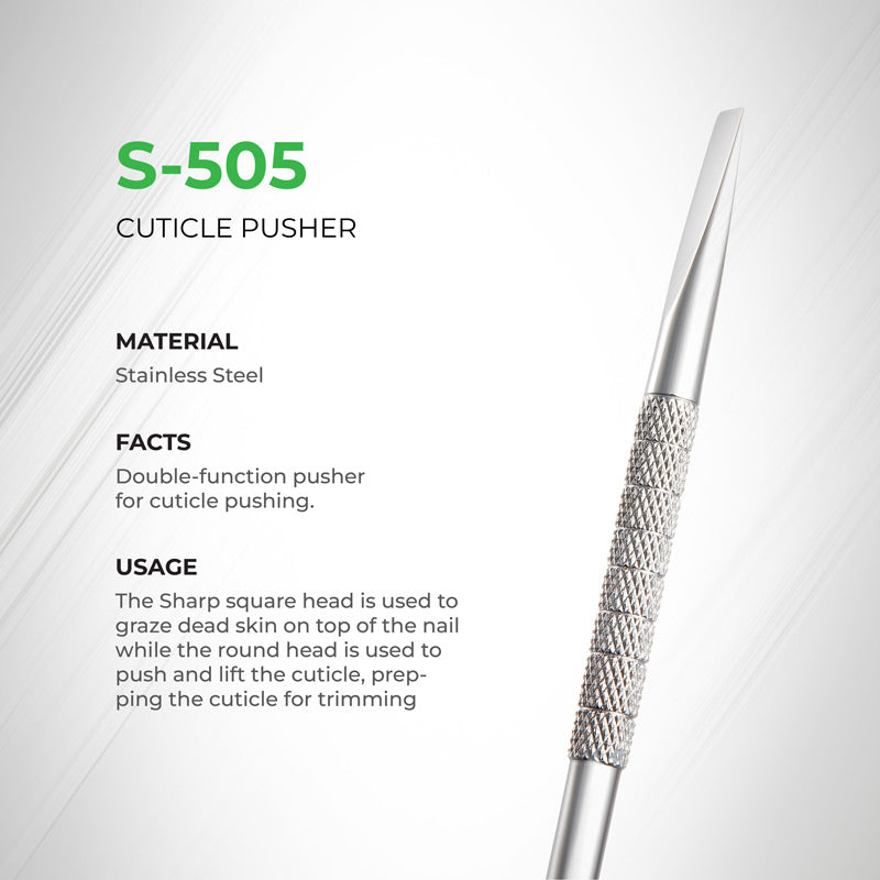 NGHIA Cuticle Pusher - S-505 (Stainless Steel)