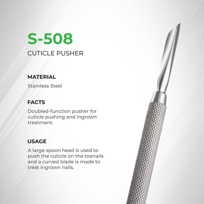 NGHIA Cuticle Pusher - S-508 (Stainless Steel)