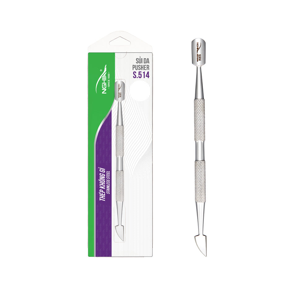 NGHIA Cuticle Pusher - S-514 (Stainless Steel)