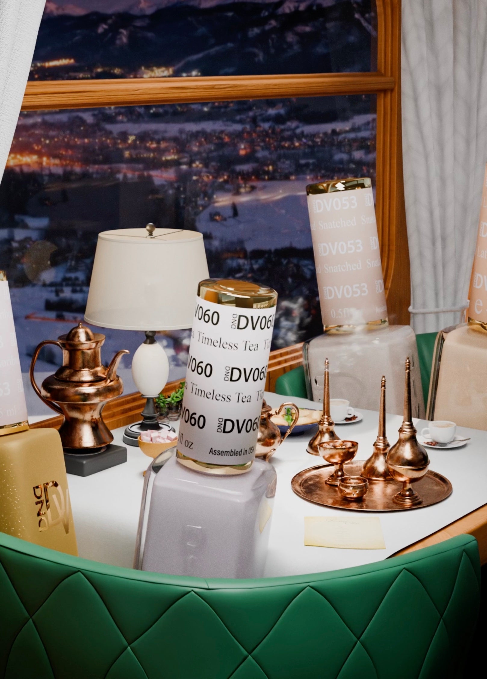 DND DIVA Frosted Chai Collection - 36 Set
