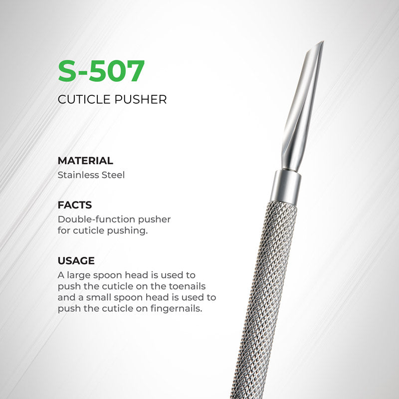 NGHIA Cuticle Pusher - S-507 (Stainless Steel)