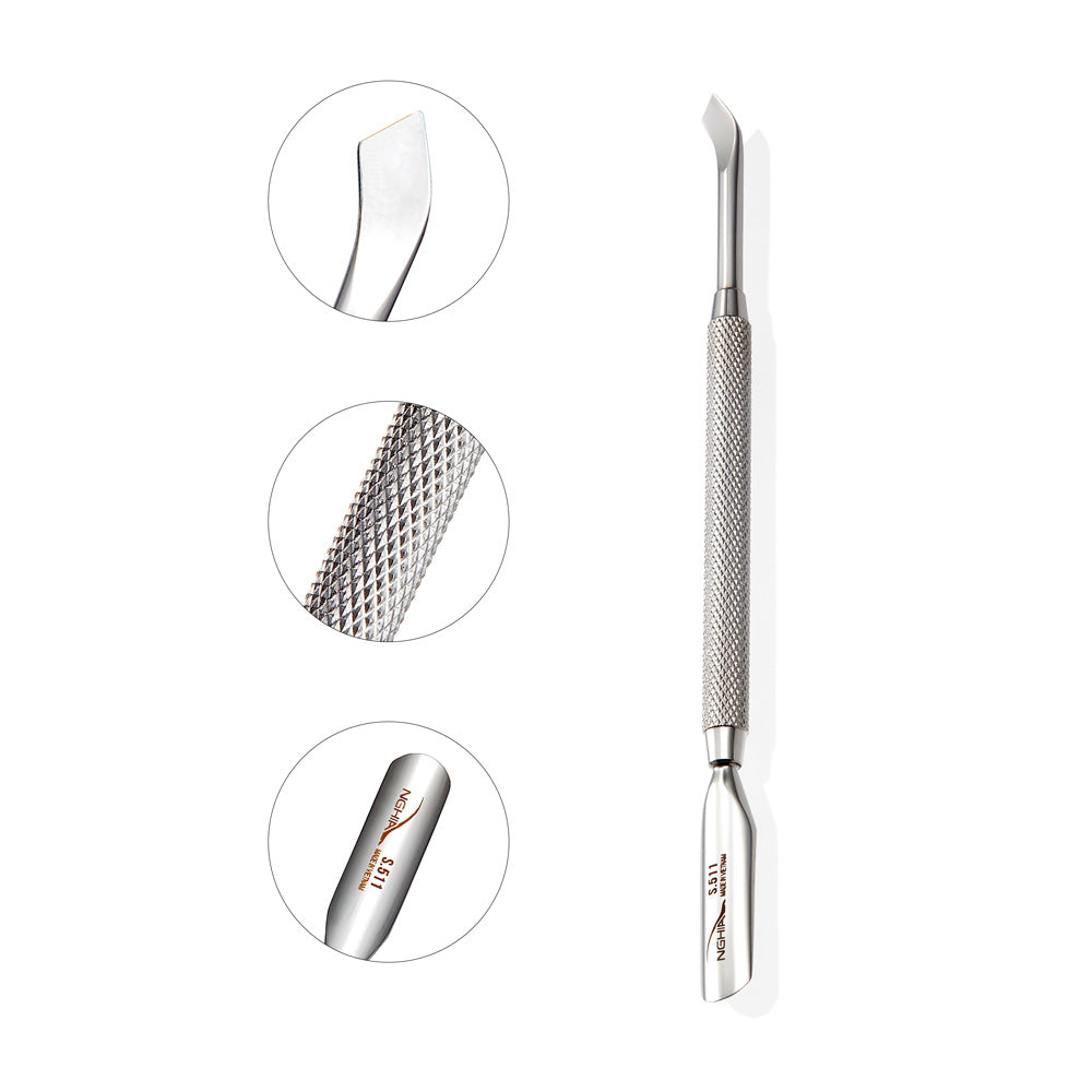 NGHIA Cuticle Pusher - S-511 (Stainless Steel)