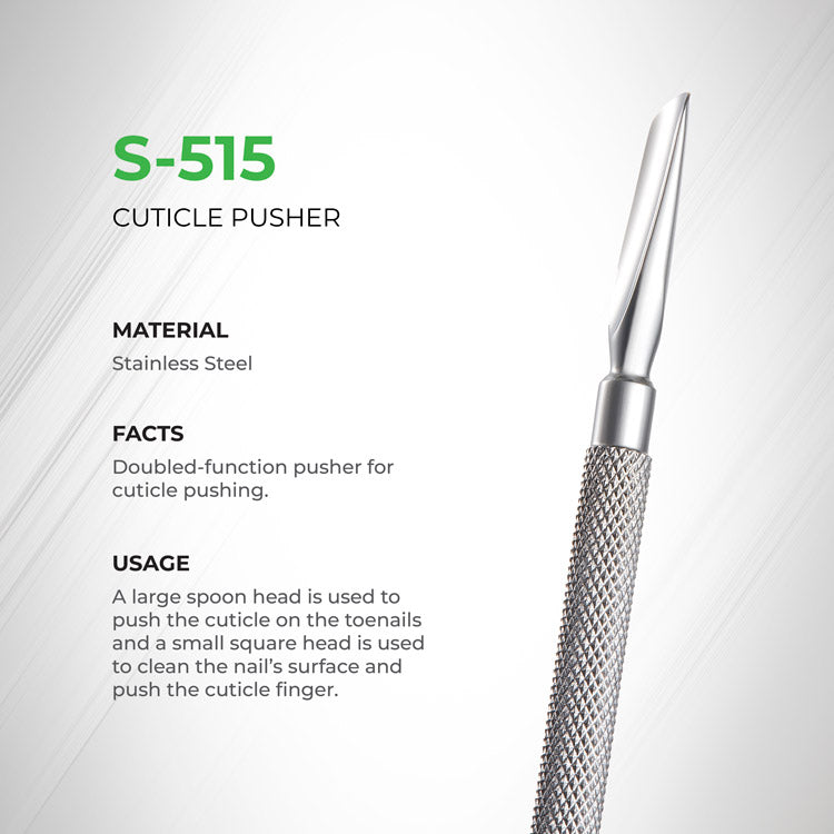 NGHIA Cuticle Pusher - S-515 (Stainless Steel)